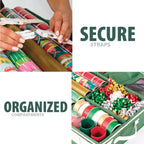 Little ELF Premium Wrapping Paper Storage Organizer