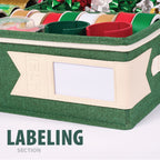 Little ELF Premium Wrapping Paper Storage Organizer