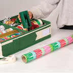 Little ELF Premium Wrapping Paper Storage Organizer
